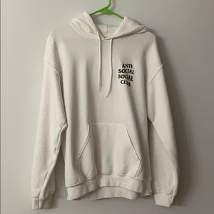 ASSC Anti Social Social Club Hoodie White